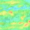 Les Fromentinières topographic map, elevation, terrain