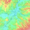 Mudanjiang topographic map, elevation, terrain