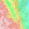 Leoncio Prado topographic map, elevation, terrain