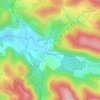 Le Beillard topographic map, elevation, terrain