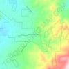 Groom Creek topographic map, elevation, terrain
