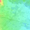 Jenkofen topographic map, elevation, terrain