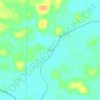 Parit topographic map, elevation, terrain