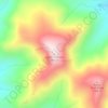 Giant Mountain topographic map, elevation, terrain