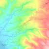 Bilucao topographic map, elevation, terrain