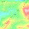 Cushcanday topographic map, elevation, terrain