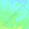 Caño Arena topographic map, elevation, terrain