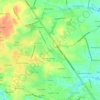 Frost topographic map, elevation, terrain