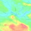 Caroline topographic map, elevation, terrain