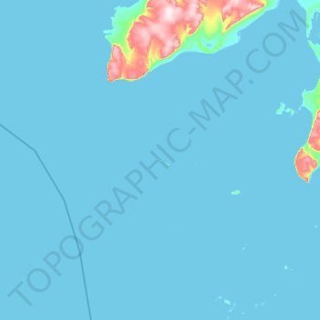 Ækongen topographic map, elevation, terrain