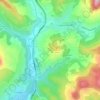 Vinas topographic map, elevation, terrain