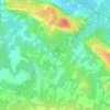 La Croix des Sables topographic map, elevation, terrain
