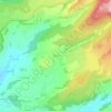 Chareire topographic map, elevation, terrain