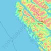 Fleming Island topographic map, elevation, terrain