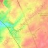 Nil-Pierreux topographic map, elevation, terrain