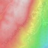 Coulmes sur Rieux topographic map, elevation, terrain