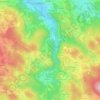 Solignac topographic map, elevation, terrain