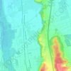 Jedesheim topographic map, elevation, terrain