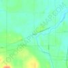 Roanoke topographic map, elevation, terrain