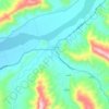 Barikot topographic map, elevation, terrain