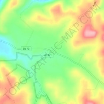 Lombardsville topographic map, elevation, terrain