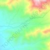 Shalpin topographic map, elevation, terrain