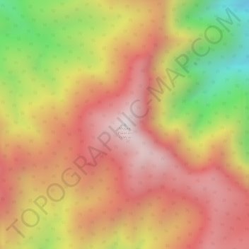 Mount Palanan topographic map, elevation, terrain