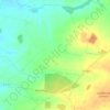 Les Champs de la Vallée topographic map, elevation, terrain