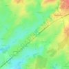 L'Étang de Nouhant topographic map, elevation, terrain