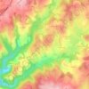 Coulié topographic map, elevation, terrain