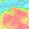 Le Vau Brunet topographic map, elevation, terrain