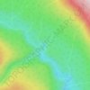 Snake Indian Falls topographic map, elevation, terrain
