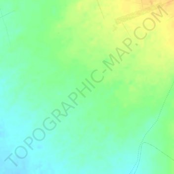 Dog topographic map, elevation, terrain