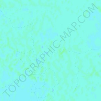 Desert topographic map, elevation, terrain