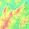 Four Seasons topographic map, elevation, terrain