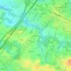 Charleston East topographic map, elevation, terrain