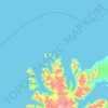 Ytre Norskøya topographic map, elevation, terrain
