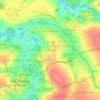 31 de Março topographic map, elevation, terrain