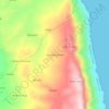 Gantarang Keke topographic map, elevation, terrain