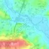 Bellion topographic map, elevation, terrain