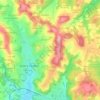 Le Foussat topographic map, elevation, terrain