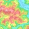 Le Mas de Cause topographic map, elevation, terrain