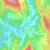 A Ponte Maceira topographic map, elevation, terrain
