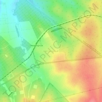 Hectorspruit topographic map, elevation, terrain