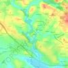 Laluisso topographic map, elevation, terrain