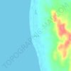 Sabang topographic map, elevation, terrain