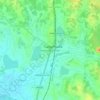 Nanneriya Junction topographic map, elevation, terrain