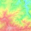 Le Petit Vivier topographic map, elevation, terrain