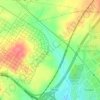 La Fortuna topographic map, elevation, terrain