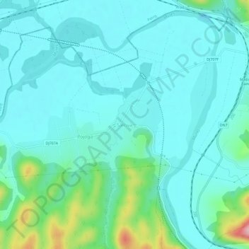 Sălciva topographic map, elevation, terrain